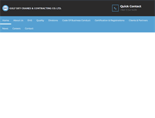 Tablet Screenshot of gsccgroup.com
